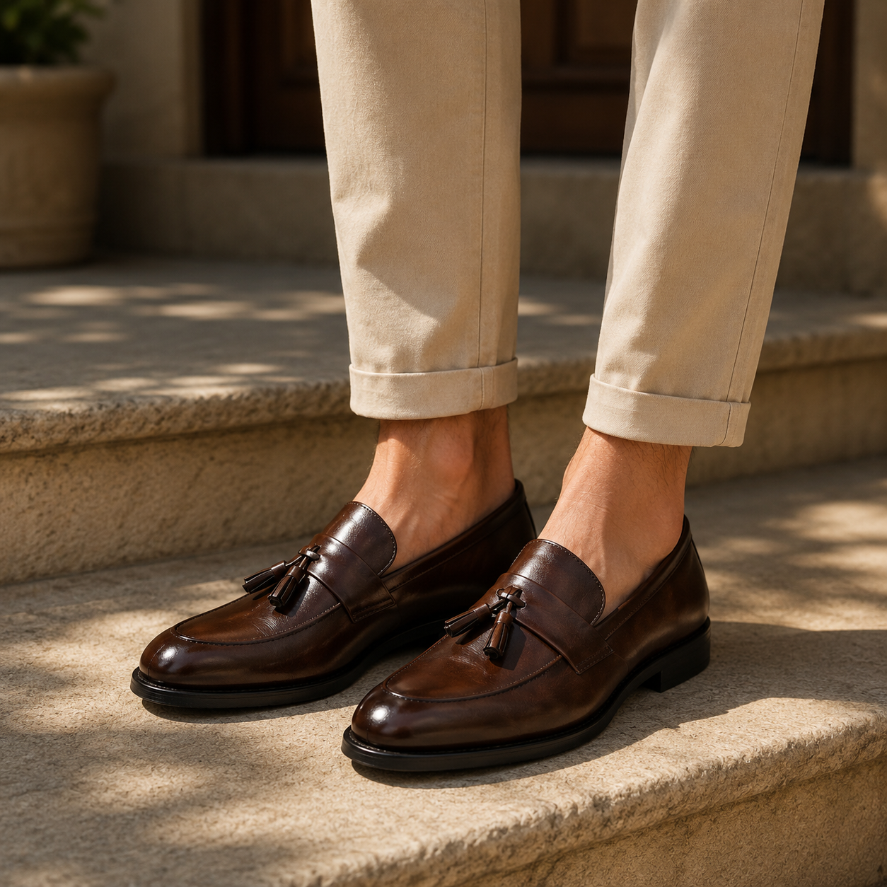 Regente Tassel Leather Loafer