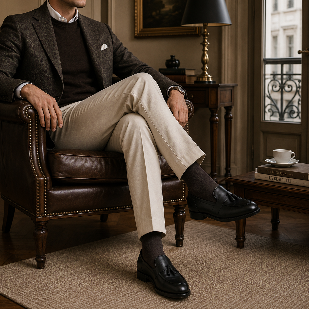 Regente Tassel Leather Loafer